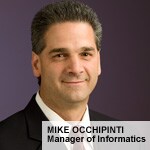 Mike Occhipinti, Manager of Informatics