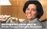 Maureen Holbrow-Martin, Director of Consumer Information Management