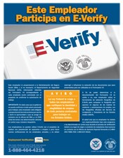 E-Verify Poster (PDF) Spanish 