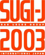 SUGI-J 2003