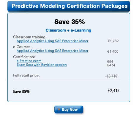 Predictive Modeling Certification Package