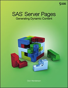 SAS Server Pages: Generating Dynamic Content  book cover
