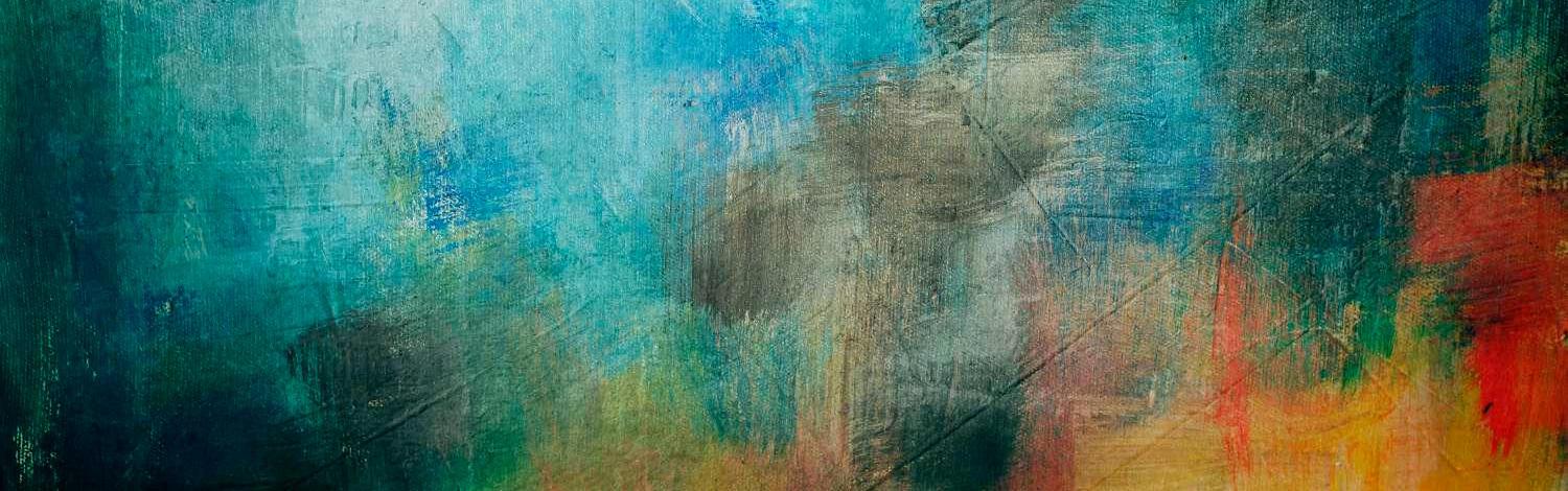 Abstract canvas background - abstract painting background or texture 