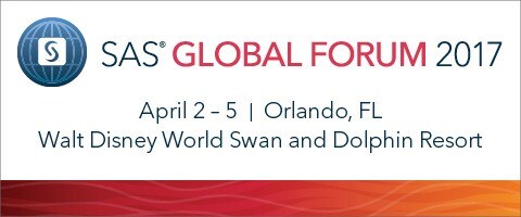 SAS Global Forum 2017