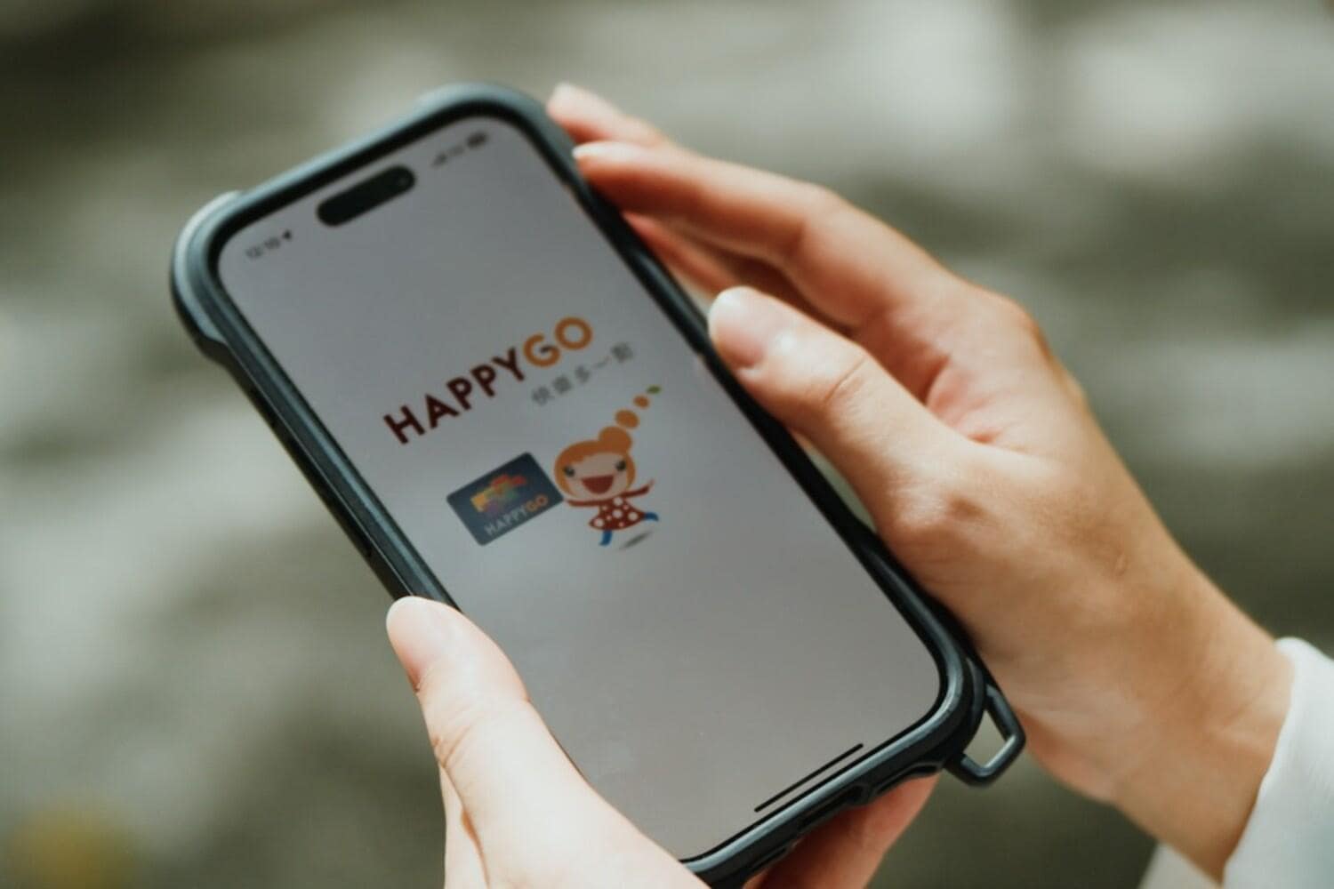 Happy Go App Screenshot on Mobile Phone