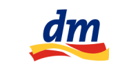 Logo der Drogeriemarktkette dm
