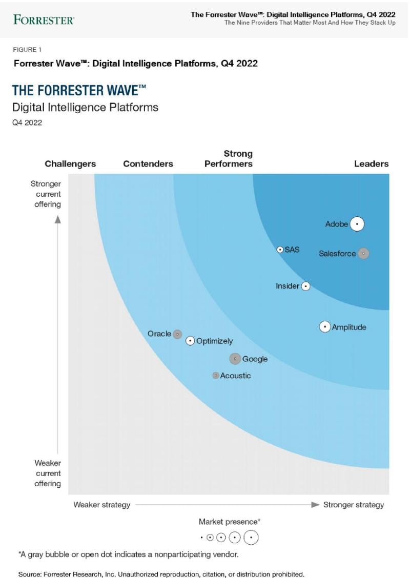 The Forrester Wave Customer Analytics Technologies Q3 2020 graphic
