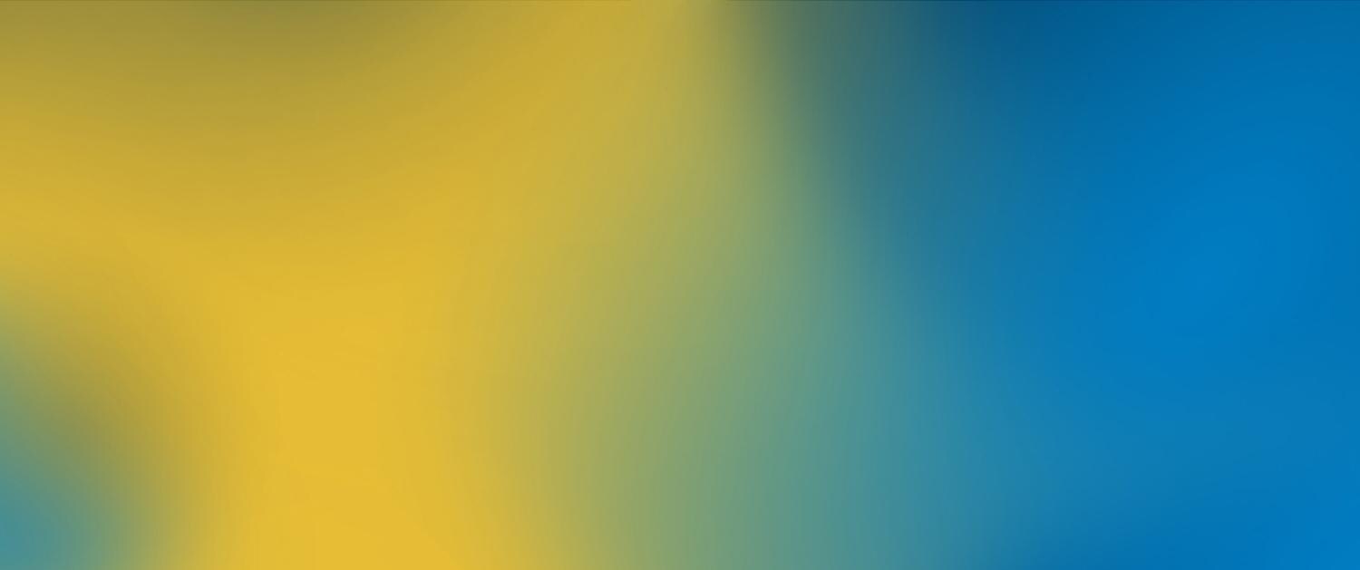 Yellow blue gradient