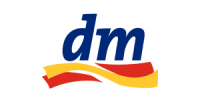 Logo der Drogeriemarktkette dm