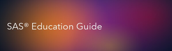 SAS Education Guide