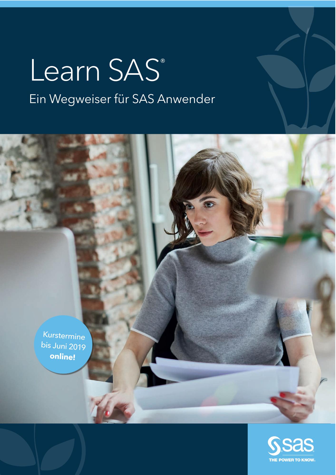 Learn SAS - Ein Wegweiser für SAS Anwender