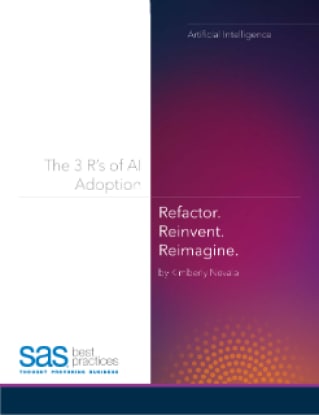 The 3 R’s of AI Adoption: Refactor, Reinvent, Reimagine