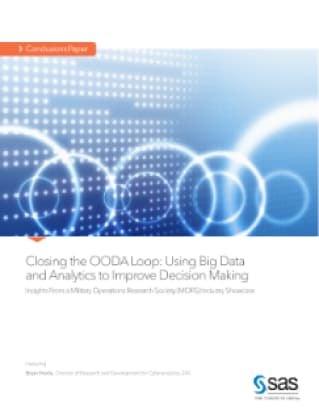 Closing the OODA Loop: Using Big Data and Analytics to Improve Decision Making