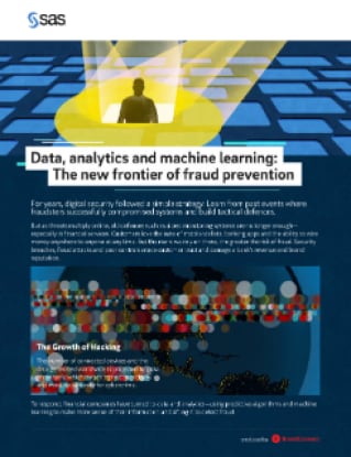 Data, analytics and machine learning: The new frontier of fraud prevention