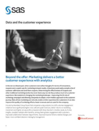 Data and the customer experience
