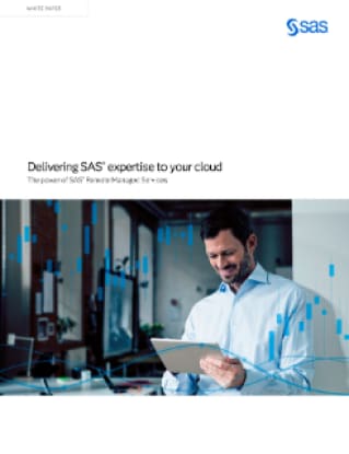 Delivering SAS® expertise to your cloud