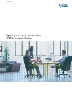 Exploring the true economic value of SAS managed offerings