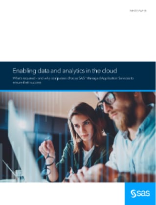 Enabling data and analytics in the cloud