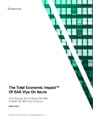 The Total Economic Impact™ of SAS® Viya® on Azure