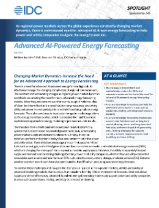 Advanced AI-Powered Energy Forecasting