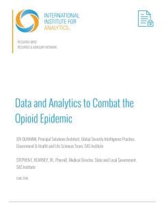 Data and Analytics to Combat the Opioid Epidemic