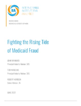 Fighting the Rising Tide of Medicaid Fraud