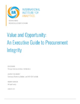 Value and Opportunity: An Executive Guide to Procurement Integrity