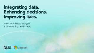 Integrating data. Enhancing decisions. Improving lives. 