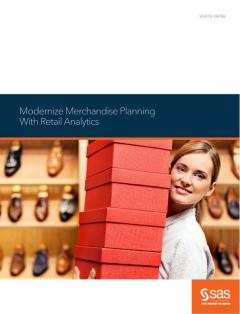 Modernize Merchandise Planning With Retail Analytics