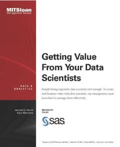 Getting Value From Your Data Scientists