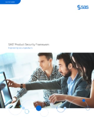 SAS® Product Security Framework
