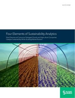 Four Elements of Sustainability Analytics