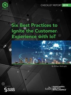 TDWI Checklist Report Six Best Practices to Ignite the Customer Experience with IoT