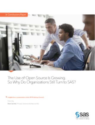 The Use of Open Source is Growing. So Why Do Organizations Still Turn to SAS?