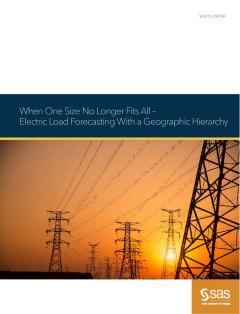 When One Size No Longer Fits All - Electric Load Forecasting with a Geographic Hierarchy