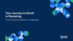 Your Journey to GenAI in Marketing