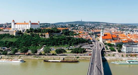 Bratislava Slovak Capital Cityscape