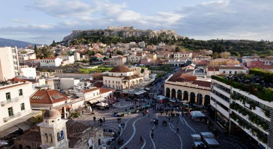 Greece - Athens skyline