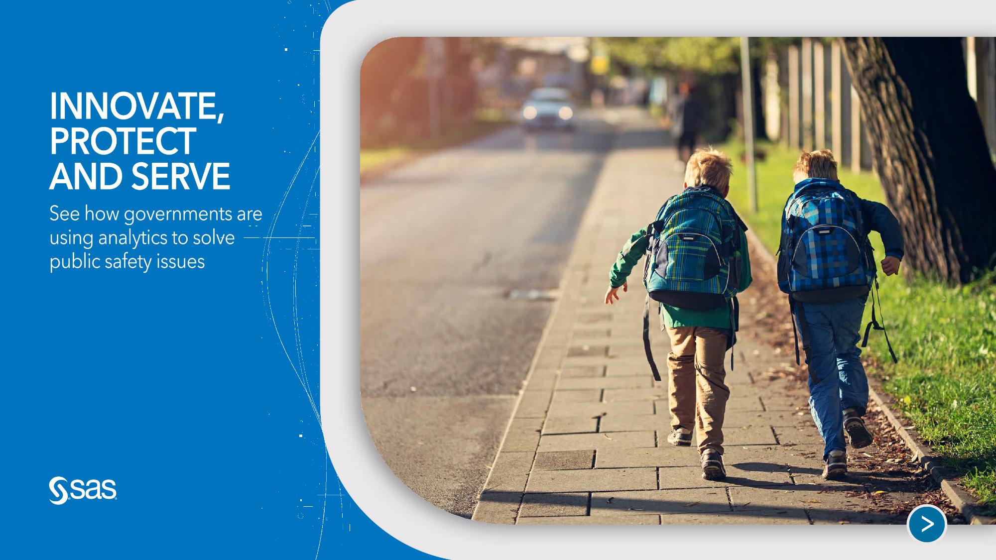 E-book thumbnail with image of kids running down the sidewalk
