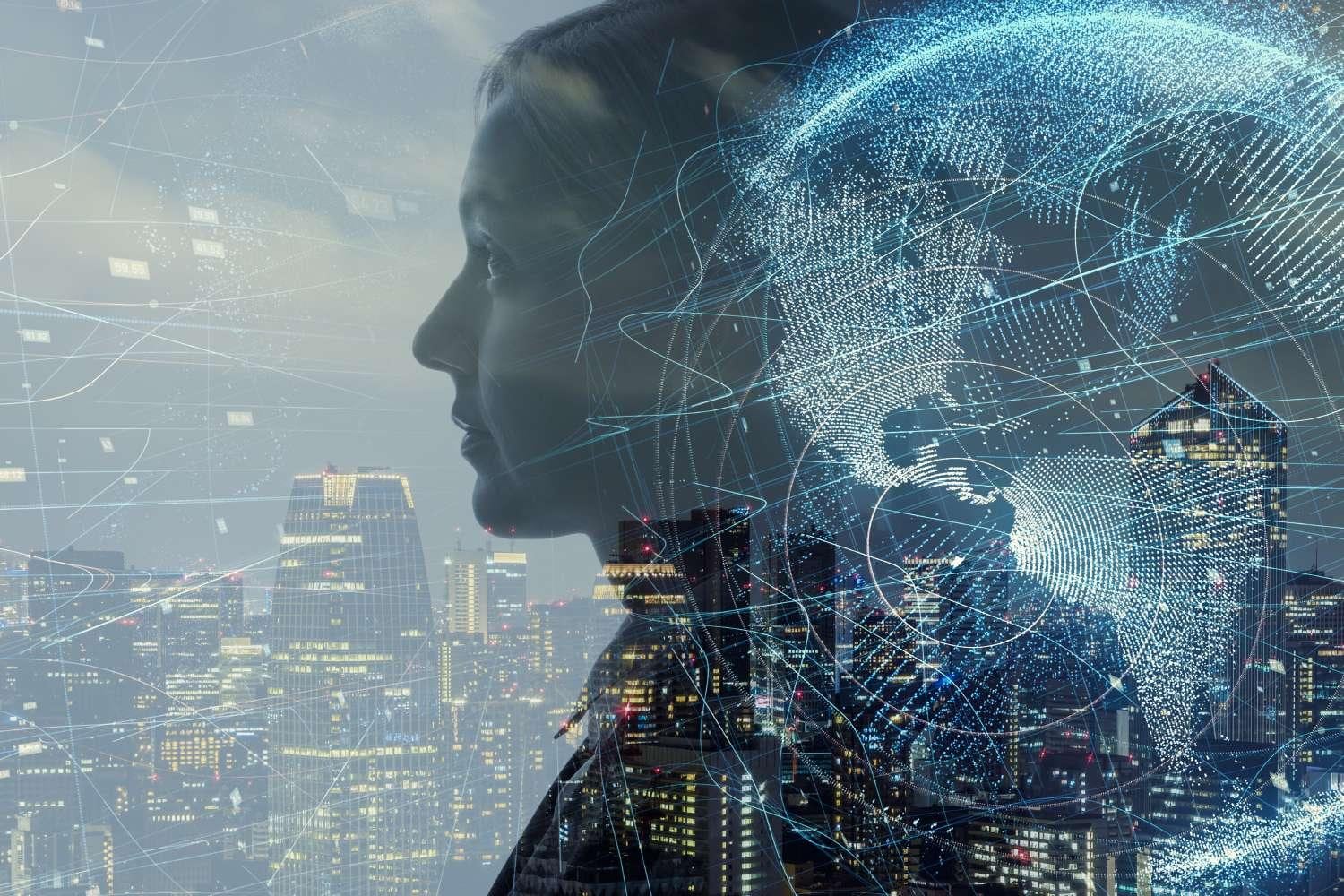 Abstract image of AI Abstract image reflecting concept of AI