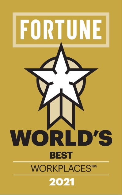 Fortune World's Best Workplaces 2021 logo