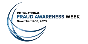 International Fraud Awareness Week 2023 Logo