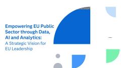 Empowering EU Public Sector through Data, AI and Analytics e-book