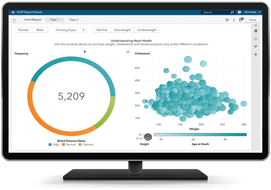 SAS® Visual Analytics - Interactive SAS® Visual Analytics - Interactive