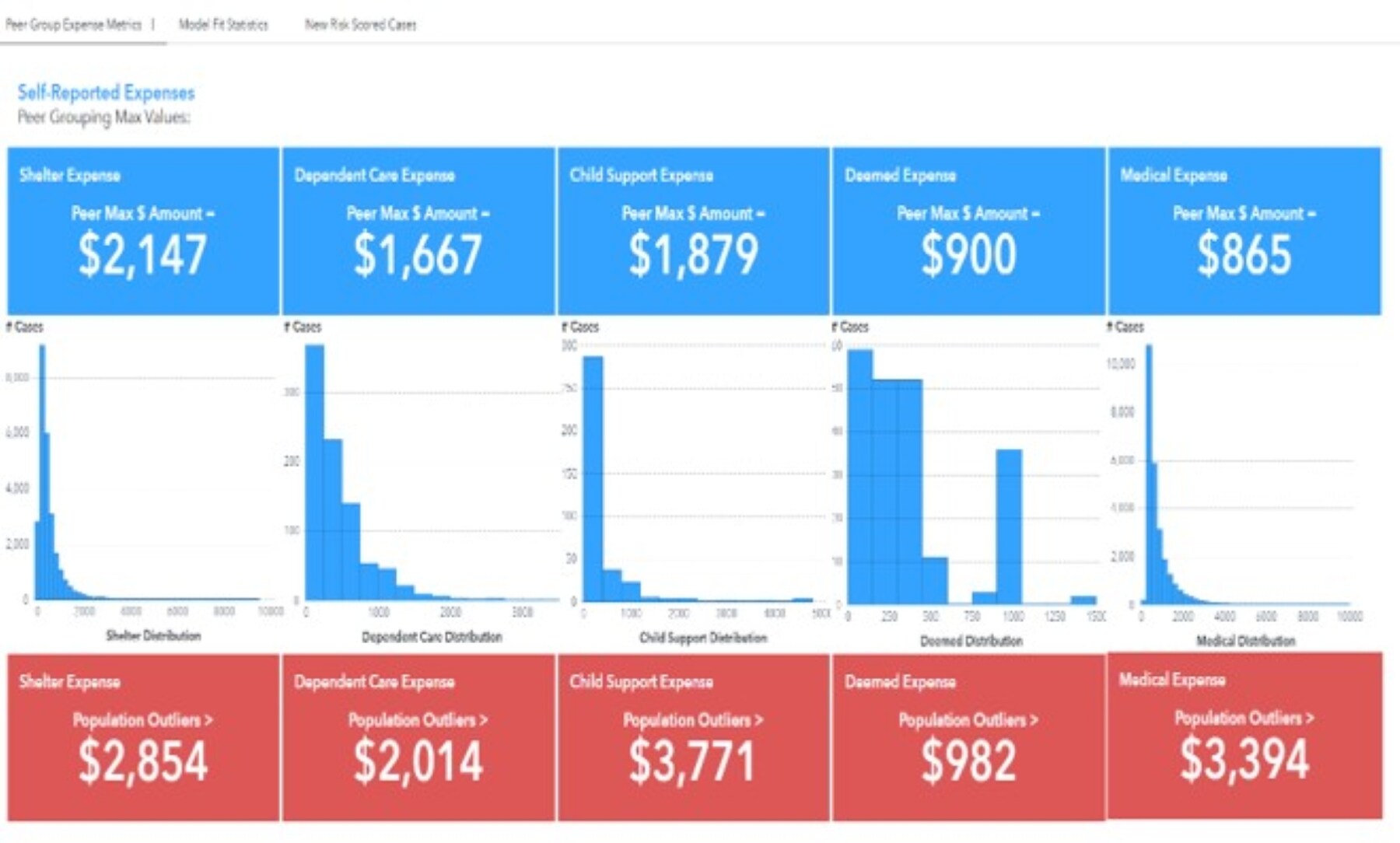 SAS Payment Integrity for Food Assistance expenses SNAP
