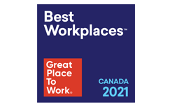 Great Place To Work - Best Workplaces Canada 2021