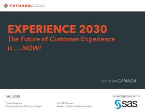 Experience 2030 Canada