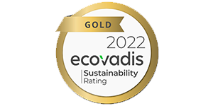 2022 Ecovadis Sustainability Rating Gold