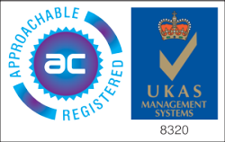 UKAS Approachable certification logo