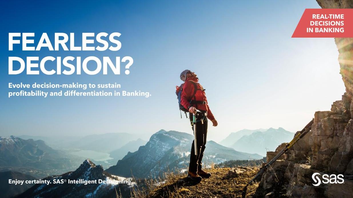 Fearless Decision? - Real-time decisions in Banking